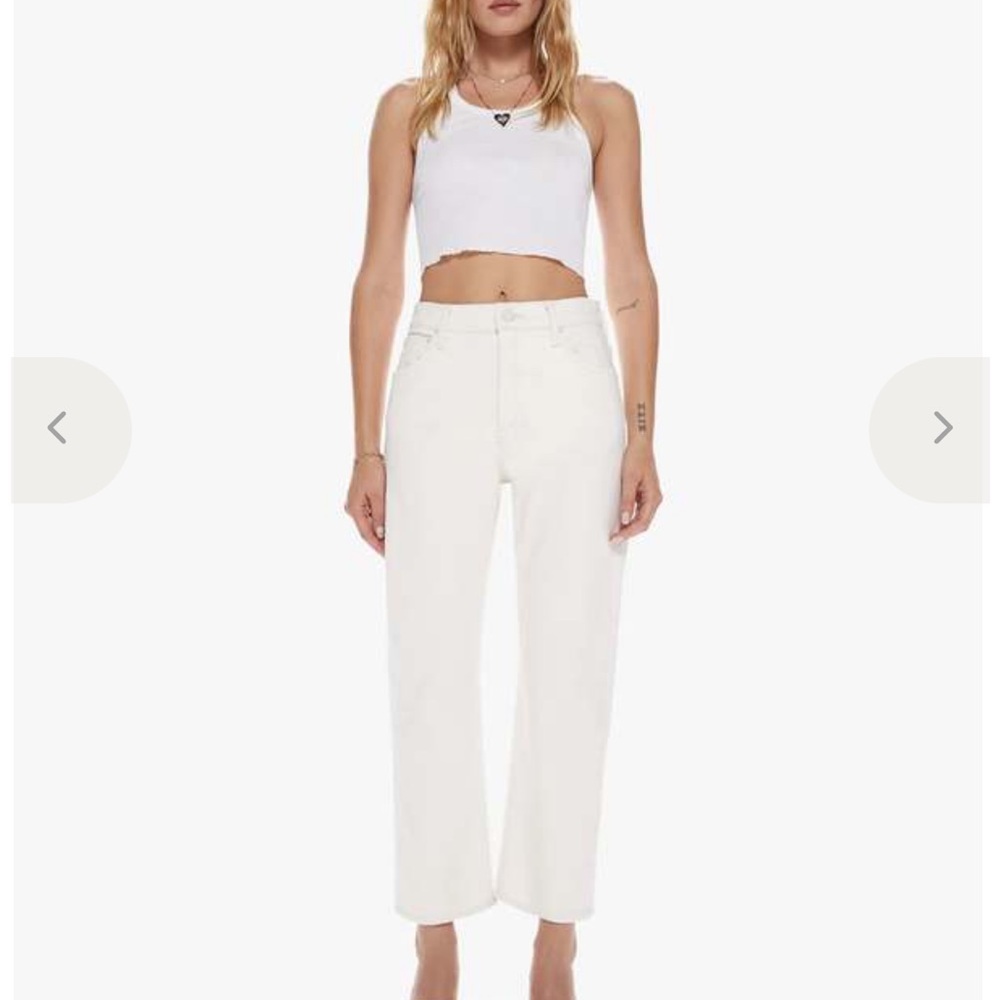 MOTHER Ditcher Crop Ankle Jeans (25)